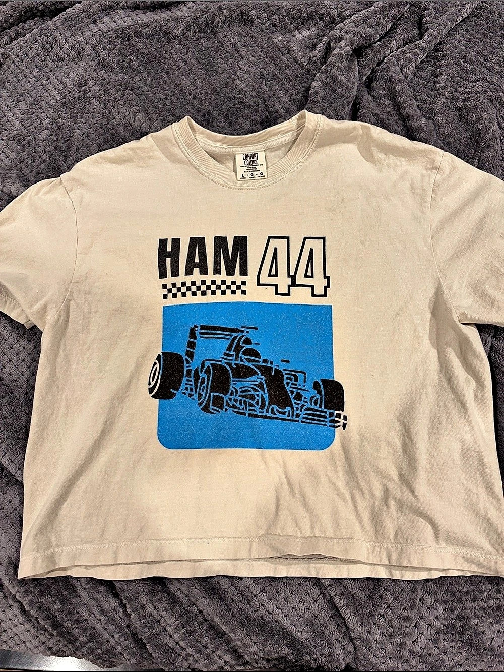 Hamilton 44 crop tee